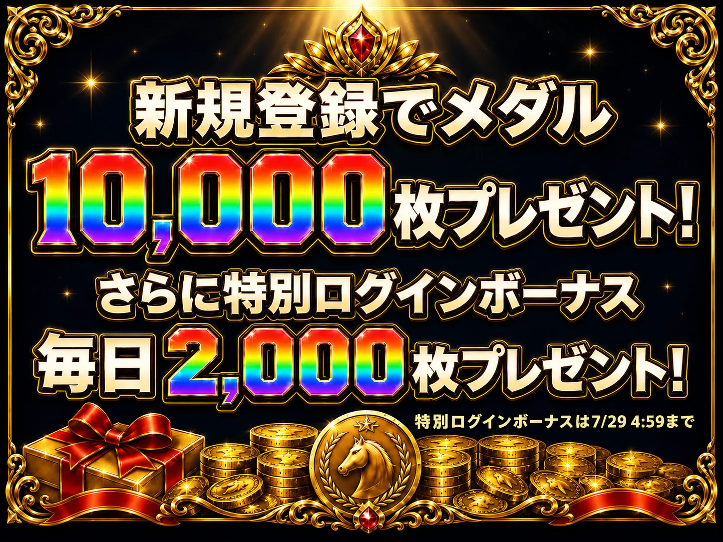 新規登録特典